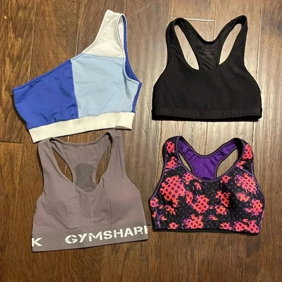 Lot of Sports Bras Gymshark/Champion/Etc Cut Out - Picture 1 of 11